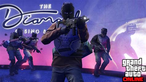 HOW TO START THE DIAMOND CASINO HEIST IN GTA 5 .
